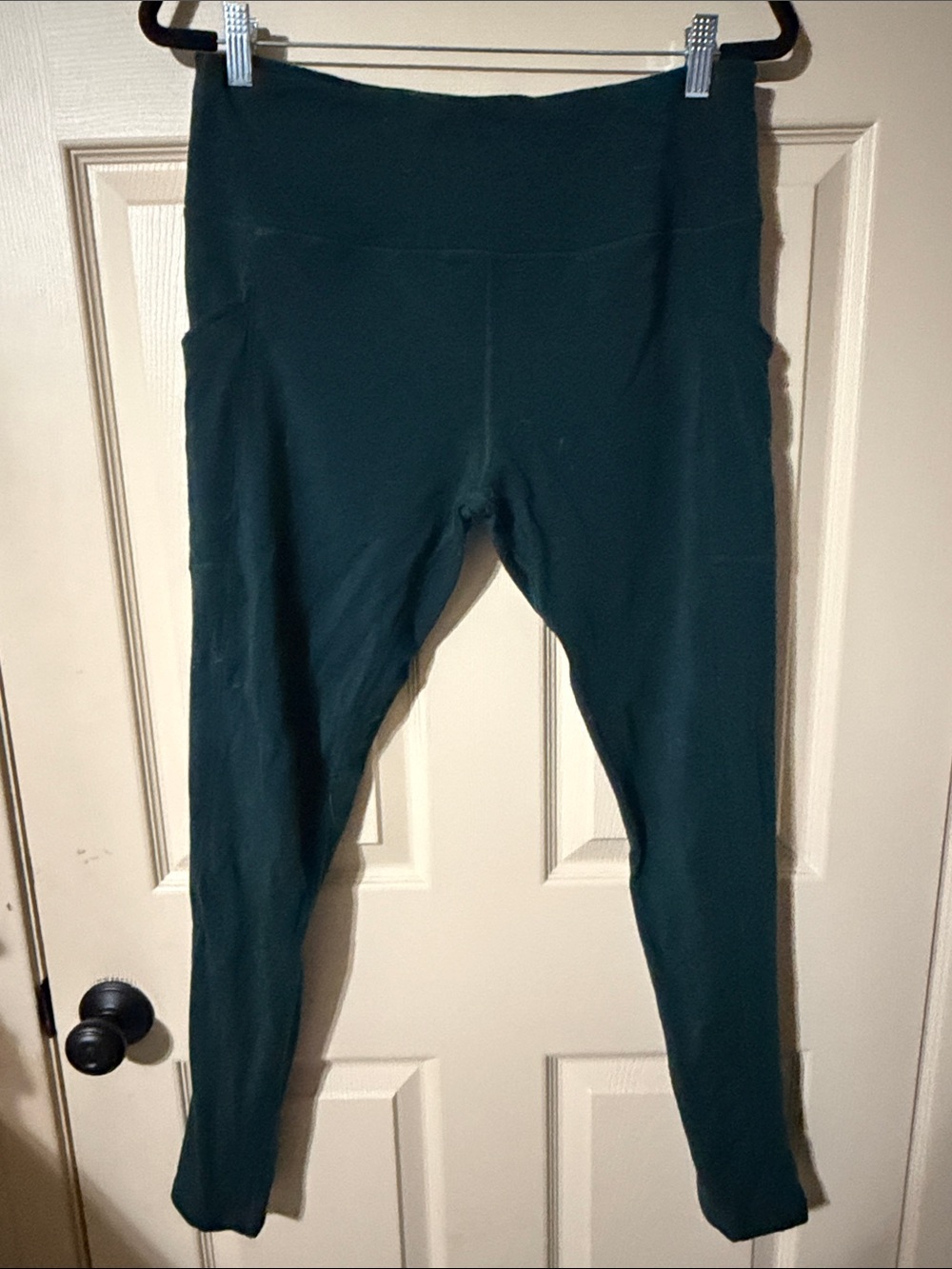 Woolx piper Dark Teal High-Waist Leggings